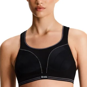 Shock Absorber BH Ultimate Run Bra Svart polyamid E 85 Dame