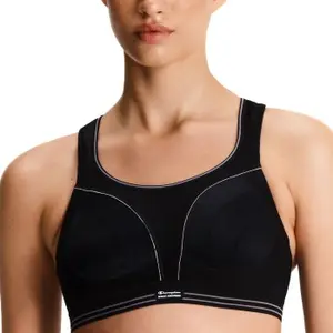 Shock Absorber BH Ultimate Run Bra Svart polyamid E 85 Dame