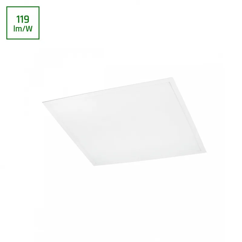 60x60 LED panel, 36W - 119lm/W, 4000K, vit ram, f�r inbyggnad/utanp�liggande - Dimbar : Inte dimbar, Kul�r : Neutral