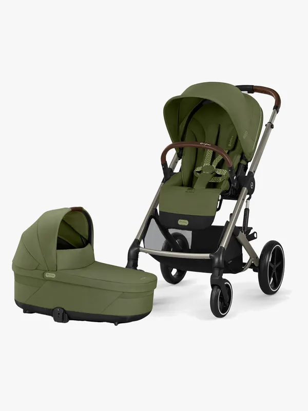 Cybex BALIOS S Lux Duovagn, Taupe/Moss Green